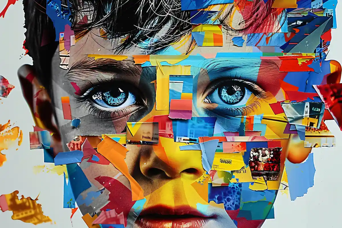 autism-day-with-colorful-portrait